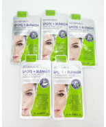 Skin Republic Spots Blemish Salicylic Acid Biodegradable Mask Lot of 5 - $22.20