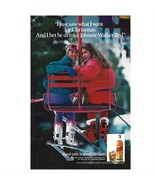 Johnnie Walker Red Scotch Whiskey AD 1990s Vintage Print Ad - £7.46 GBP