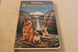 Homeward Bound: The Incredible Journey (VHS 1993) Disney Clam Shell, Robert Hays - £15.62 GBP