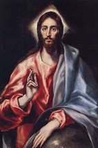 Christ the Saviour by El Greco - Art Print - £17.29 GBP+