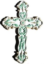 Cross Victorian Hand-Painted Wall Decor - £13.27 GBP