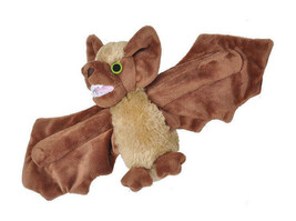 Wild Republic Plush Hugger Brown Bat Slap Bracelet Hugger Comfort Friend Plush - £11.39 GBP