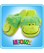 Pillow Pets Authentic Neonz Monkey Slippers Toy Gift - check size chart - $34.23 CAD