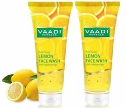 Vaadi Herbals Honey Lemon Face Wash with Jojoba Beads, 60 gm x 2 pack. Free ship - £16.33 GBP
