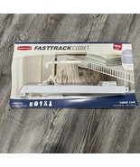 Rubbermaid Fast Track Closet Valet Rod White 1954964 NEW 2015 Closet Org... - $17.45