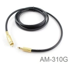 10Ft 3.5Mm Mono Mini Jack Plug To Single Rca Plug Audio/Video Gold-Plated Cable - £31.62 GBP