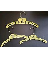 3 Vintage Clarolyte Co Swivel Plastic Baby Clothes Hangers Humpty Dumpty... - €15,55 EUR
