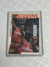 1994-95 Fleer Ultra Chris Webber Rebound Kings Insert #9 Washington Bullets - £1.50 GBP