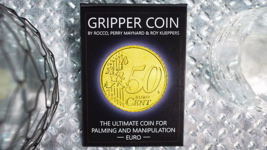 Gripper Coin (Single/Euro) by Rocco Silano - Trick - $19.75