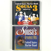 The Presidents Own United States Marine Band 2 CD Lot Sousa Greatest Hits 1999 - £22.67 GBP