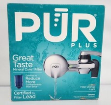 PUR Plus Chrome Horizontal Faucet Mount Water Filter System - Filter PFM... - £14.93 GBP