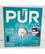 PUR Plus Chrome Horizontal Faucet Mount Water Filter System - Filter PFM... - $25.99 CAD