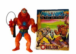 Beastman Masters Universe vtg MOTU figure Mattel Comic Complete Beast Man whip - $168.25