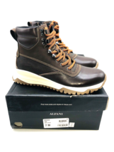 Alfani Men&#39;s Reggie Leather Alpine Boots-  Tan , Size US 7M - £31.06 GBP