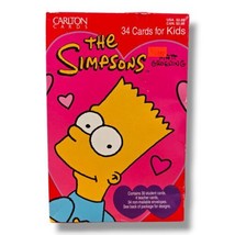 New Vintage 1997 The Simpsons Bart Valentines Day 34 Cards + Envelopes - £20.77 GBP