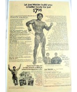   1976 Joe Weider Ad Featuring Arnold Schwarzenegger Franco Columbu  - £6.29 GBP