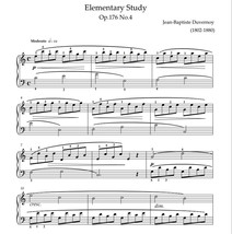 Duvernoy - Study Op.176 No.4 - $38.07 MXN