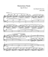 Duvernoy - Study Op.176 No.4 - $37.90 MXN