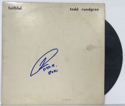 Todd Rundgren Signed Autographed &quot;Faithful&quot; Record Album - COA Card - £39.86 GBP