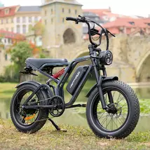 Happyrun Tank G60 Pro 2000W Moped Style Offroad Electric Bike Fat Tire - $1,800.00