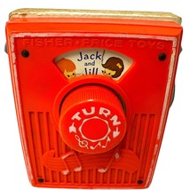 Vintage 1973 Fisher Price JACK and JILL Music Box POCKET RADIO 772 Works... - $17.91