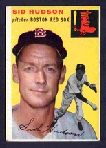 Boston Red Sox Sid Hudson 1954 Topps #93 ex - $9.99