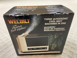 USED Welbilt Ultrasonic Humidfier Model MW-50H  36yrs old (vintage) - $90.00