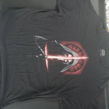 Star Wars 7 Movie The Force Awakens Kylo Ren Holding Lightsaber T-Shirt ... - $13.81