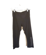 REEBOK Black Capri Workout Leggings Size Small - £8.98 GBP