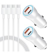 Usb C Car Charger For Iphone 16 15, [Apple Mfi Certified] 43W Fast Charg... - $54.81 CAD