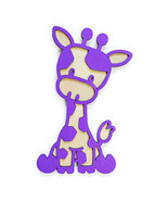 Handcrafted Giraffe Wood Wall Art – Safari Nursery Decor - $30.00