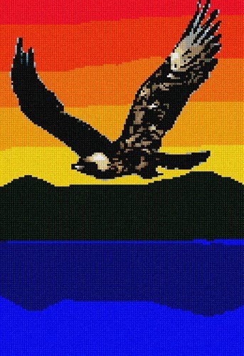 Pepita Silent Flight Needlepoint Canvas - $38.00+