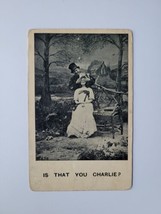Antique Postcard Bamforth Is That You Charlie Love Romance 1908 Made In England - £5.36 GBP