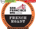 80Count San Francisco Bay Compostable Coffee Pods French Roast Keurig Co... - $34.99