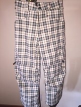 Girl S Burton Snowboard Pants With Removable Fleece Pants Sz Large *Mint - £78.88 GBP