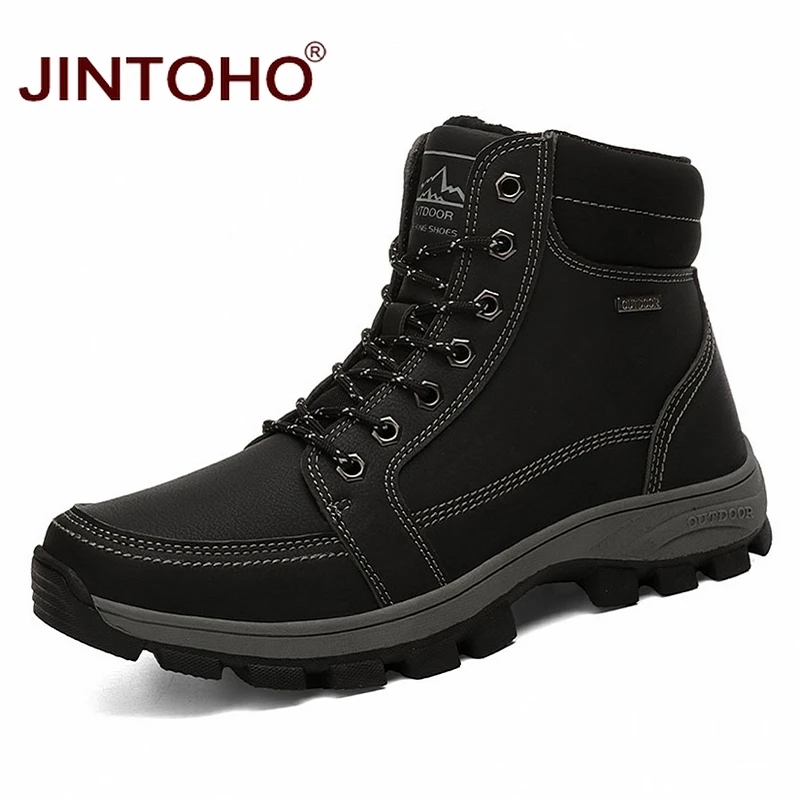 Hiking shoes outdoor mountain shoes climbing shoes winter sport sneakers men work boots thumb200