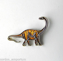 Brontosaurus Dinosaur Lapel Pin Badge 1 Inch - £4.52 GBP