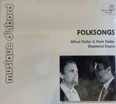 Alfred Deller &amp; Mark Deller - Folksongs (CD 2003, Harmonia Mundi) Brand NEW - £8.76 GBP