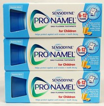 3 Packs of Sensodyne Pronamel Children Daily Fluoride Toothpaste - $29.39