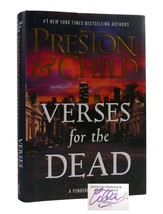 Douglas Preston &amp; Lincoln Child VERSES FOR THE DEAD Signed 1st Edition 1st Print - $82.95