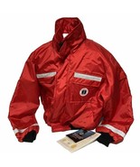 NWT Mustang Survival Classic Flotation Bomber Jacket XL Red New With Tag... - £254.77 GBP