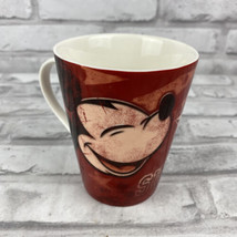 Mickey Mouse Mug Disney Jerry Leigh Orlando Florida Superstar 28 Red Gra... - $11.76