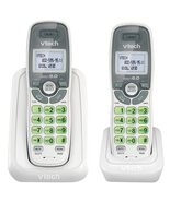 VTech DECT 6.0 2-Handset Cordless Caller ID Phone, White - €42,38 EUR