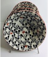 4 Tidbit Bowls With Mickey and Minnie Mouse-New - €27,16 EUR