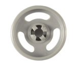 OEM Dishwasher Lower Rack Wheel &amp; Stud For GE GLDA690M01WW NEW - $13.85