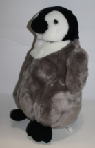 Wildlife Artists Penguin 14&quot; Plush Stuffed Animal Black Gray Bird Soft Toy 2006 - £16.71 GBP