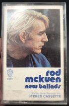 Rod McKuen – New Ballads Cassette Elektra Reissue USA Warner Bros CWX 1837 - £7.58 GBP