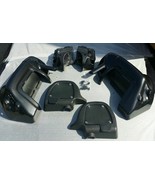 BLACK Pearl  Lower Vented Leg Fairings Harley Touring Road King Glide FL... - €174,08 EUR