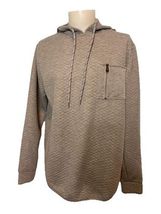 NWT TrueRock Men's Miguel Hooded Pullover Sweatshirt Gray Medium - $37.99