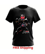 KAMEN RIDER BLACK RX Men&#39;s T-shirt Cotton Shirt Unisex Short Sleeve All ... - $547.20 MXN+